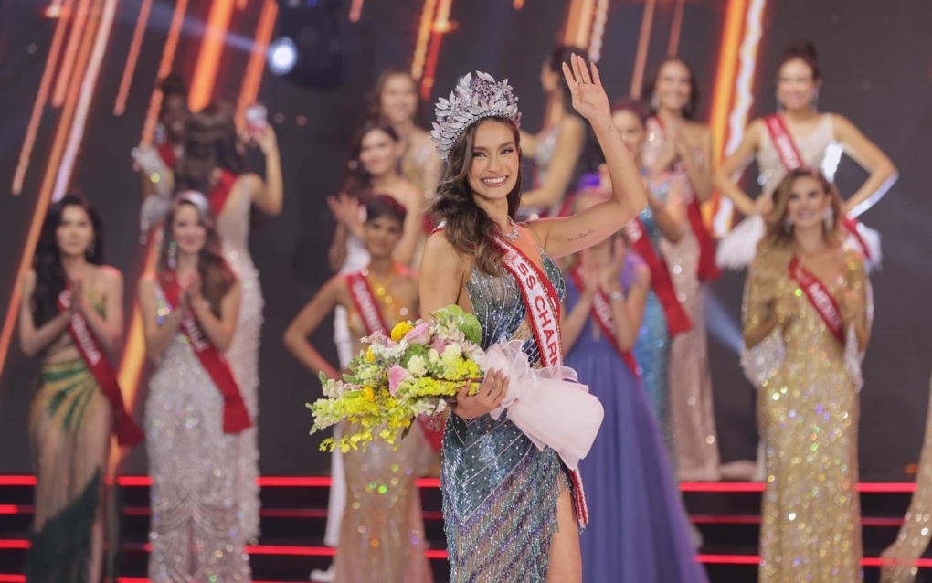 Excellent Brazilian beauty queen crowned Miss Charm 2023